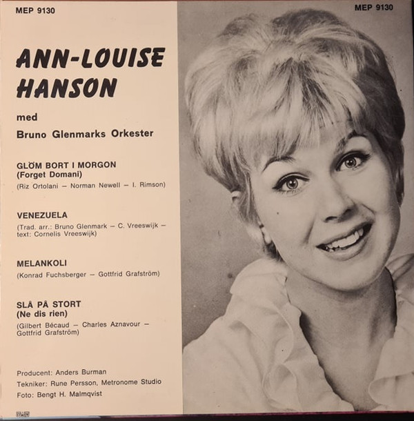 lataa albumi AnnLouise Hanson Med Bruno Glenmarks Orkester - Ann Louise