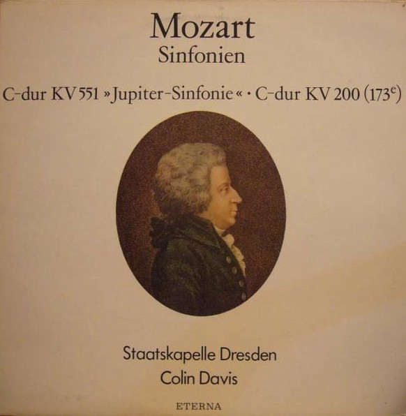 Mozart - Colin Davis / Staatskapelle Dresden – Sinfonien (C-Dur KV