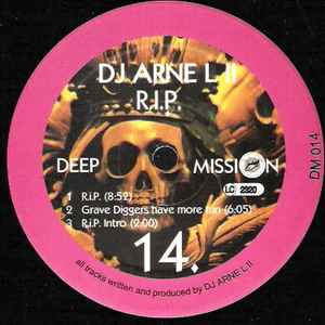 DJ Arne L II - Rest In Peace / R.I.P. album cover
