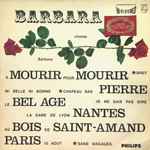 Cover of Barbara Chante Barbara, 1965-12-01, Vinyl