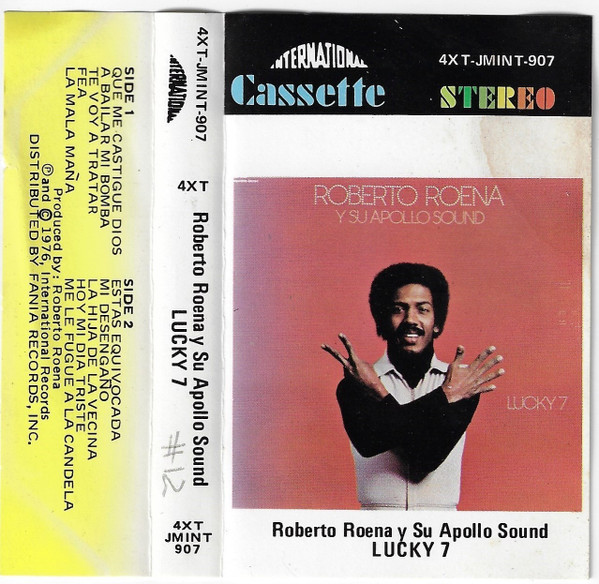 Roberto Roena Y Su Apollo Sound – Lucky 7 (1976, Cassette) - Discogs