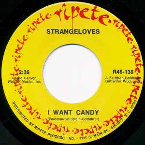 The Strangeloves - I Want Candy / Night Time album cover