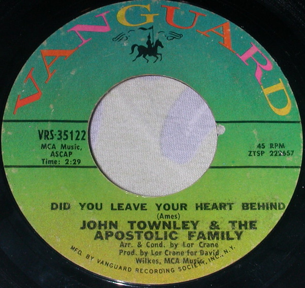 Album herunterladen John Townley & The Apostolic Family - Just Another Day