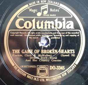 Doris Day - The Game Of Broken Hearts / I'll Never Slip Around Again album cover