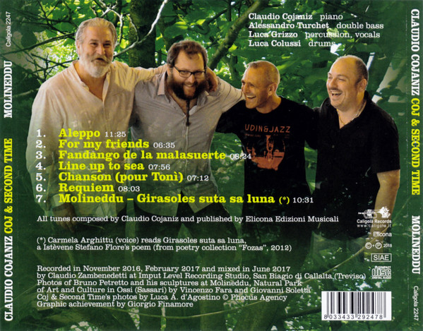 descargar álbum Claudio Cojaniz, Coj & Second Time - Molineddu Les Lieux Magiques