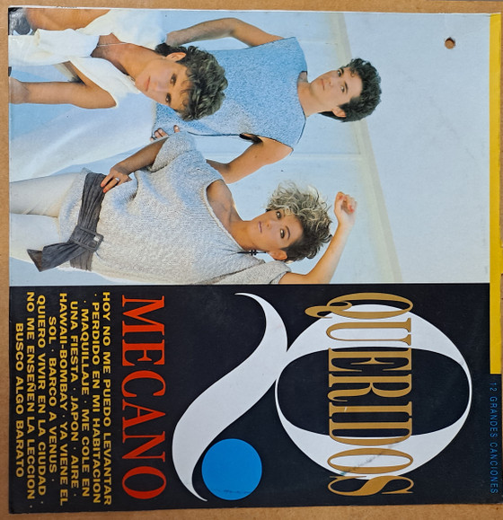 Disco, LP, vinilo, Mecano – Entre El Cielo Y El Suelo , 1987