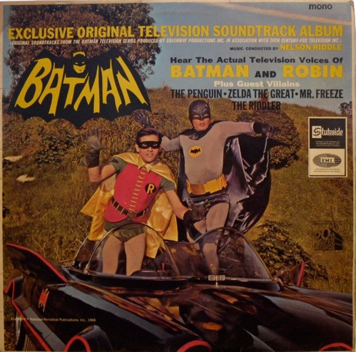 Nelson Riddle – Batman: Original TV Soundtrack (1966, Vinyl) - Discogs
