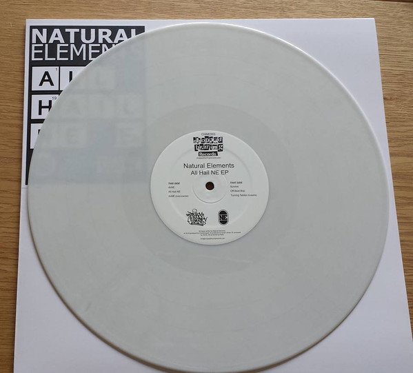 Natural Elements – All Hail Ne EP (2014, Silver, Clear and White