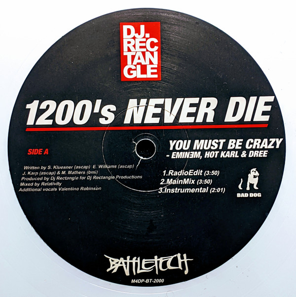 ladda ner album Eminem Dree - DJ Rectangle Presents 1200s Never Die