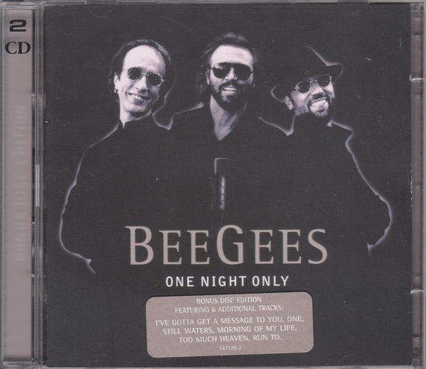 Bee Gees – One Night Only (1999, Universal M & L, Germany, CD) - Discogs