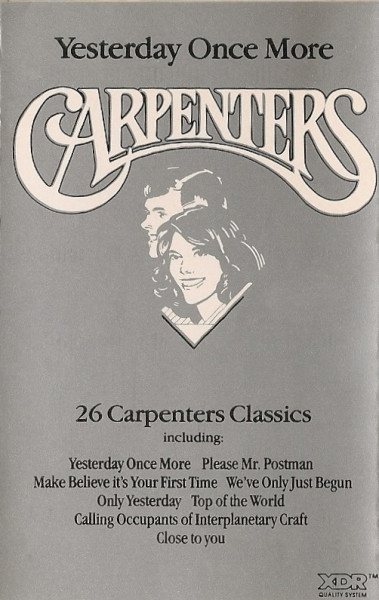 Carpenters – Yesterday Once More (1985, CrO2, Dolby, Cassette