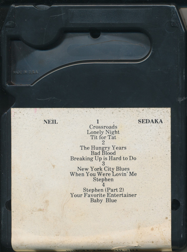descargar álbum Unknown Artist - Neil Sedaka The Hungry Years