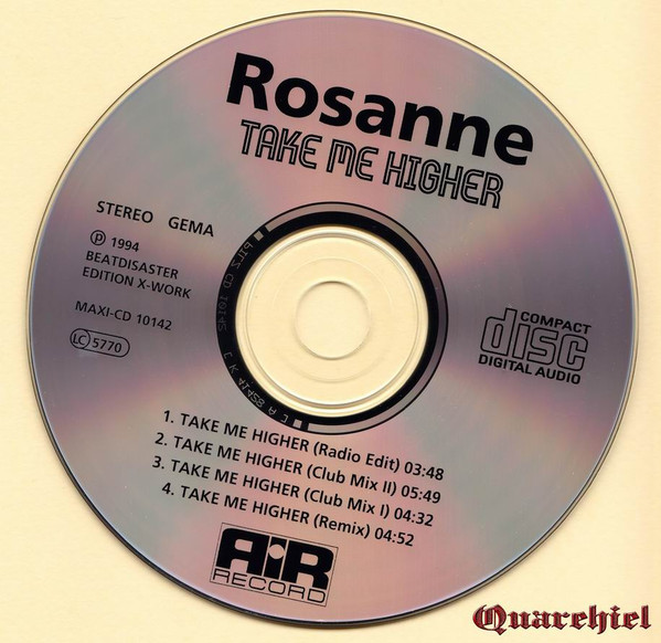 last ned album Rosanne - Take Me Higher