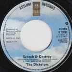 Cover of Search & Destroy, 1977, Vinyl