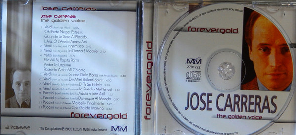 last ned album José Carreras - The Golden Voice
