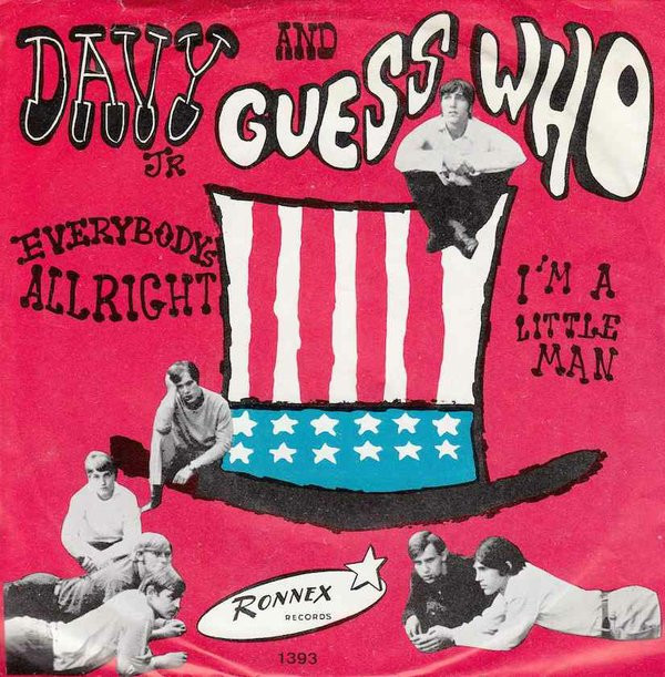 descargar álbum Davy Jr And The Guess Who - Everybodys Allright