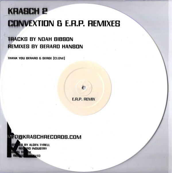 Album herunterladen Noah Gibson - Krasch 2 Convextion ERP Remixes