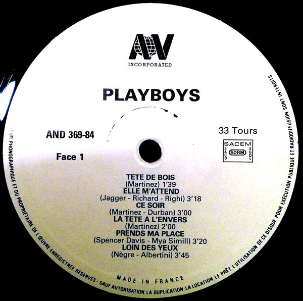 descargar álbum Playboys - Playboys