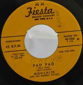 Monchito & His Mambo Royals - Pao Pao (Pow Pow) album cover