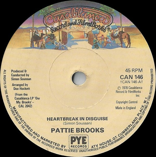 Pattie Brooks – Heartbreak In Disguise (1979, Vinyl) - Discogs