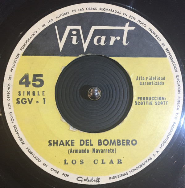 last ned album Los Clar - Shake Del Bombero Solo Y Triste