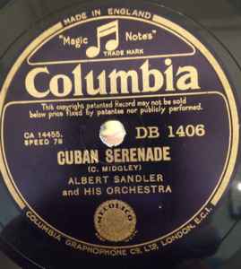 Albert Sandler And His Orchestra - Cuban Serenade / Maruschka album cover