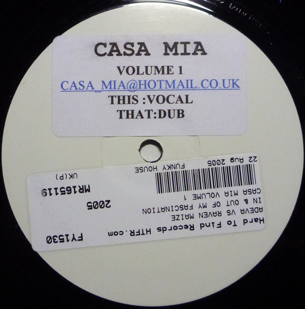 last ned album Casa Mia - Volume 1