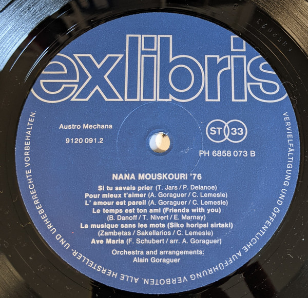 descargar álbum Nana Mouskouri - 76