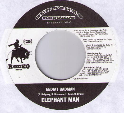 ladda ner album Elephant Man - Eediat Badman