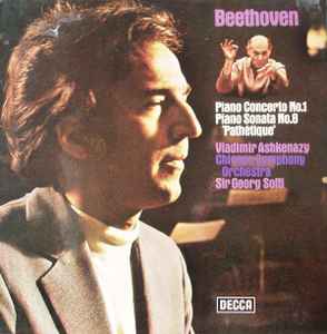 Ludwig van Beethoven - Piano Concerto No. 1 / Piano Sonata No. 8 'Pathétique' album cover
