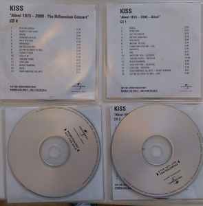 KISS – Alive! 1975-2000 (2006, CDr) - Discogs