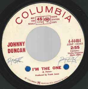 Johnny Duncan (3) - I'm The One album cover