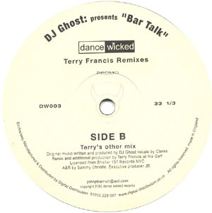 ladda ner album DJ Ghost - Bar Talk Terry Francis Remixes