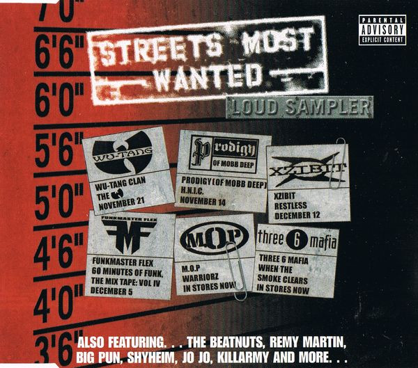 Streets Most Wanted - Loud Sampler (2000, CD) - Discogs