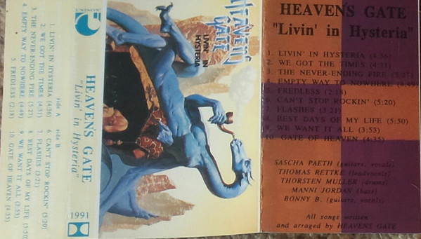 Heavens Gate - Livin' In Hysteria | Releases | Discogs