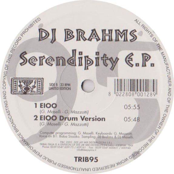 ladda ner album DJ Brahms - Serendipity