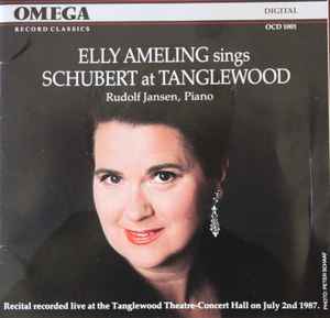 Franz Schubert - Elly Ameling Sings Schubert at Tanglewood album cover