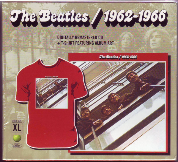 The Beatles – 1962-1966 (2010, With XL T-Shirt, CD) - Discogs