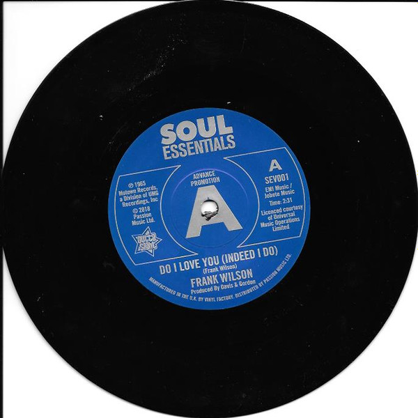 Frank Wilson - Do I Love You (Indeed I Do) | Releases | Discogs