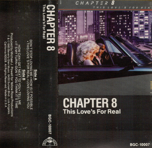 Chapter 8 – This Love's For Real (1985, Cassette) - Discogs