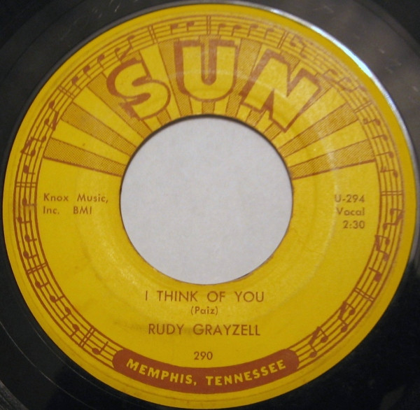 Rudy Grayzell – I Think Of You / Judy (1958, Vinyl) - Discogs