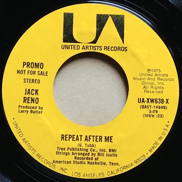 last ned album Jack Reno - Repeat After Me