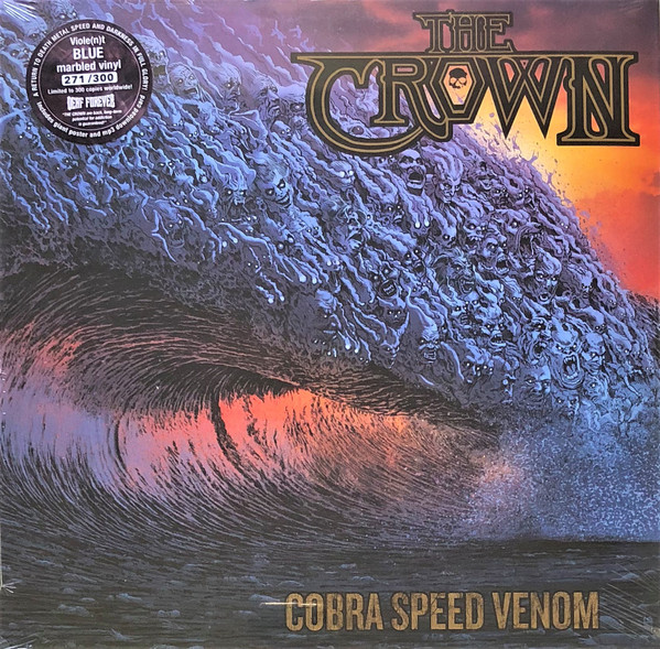 The Crown – Cobra Speed Venom (2018, White with purple splatter ...