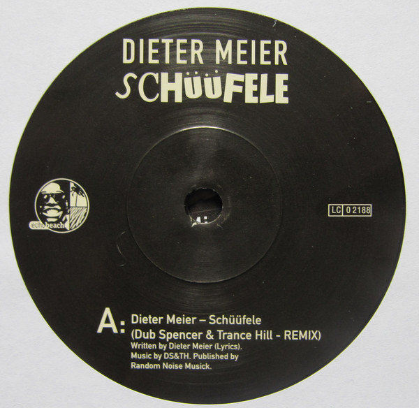 Dieter Meier / The Young Gods - Schüüfele / Did You Miss Me (Dub Spencer & Trance Hill Remixes) | Echo Beach (EB166) - 3