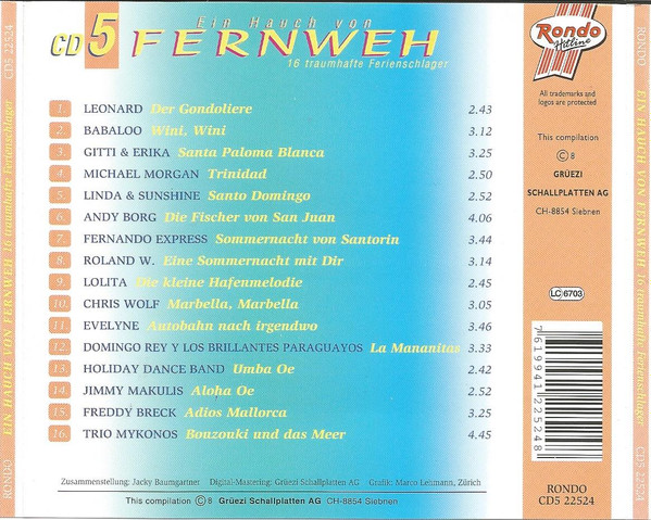 télécharger l'album Various - Ein Hauch von Fernweh