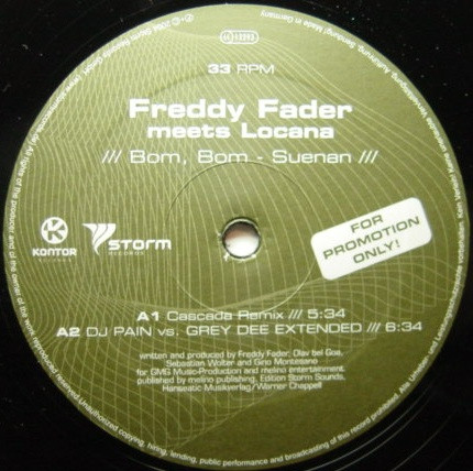 descargar álbum Freddy Fader Meets Locana - Bom Bom Suenan
