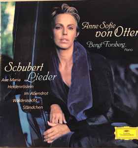 Anne Sofie Von Otter - Schubert Lieder album cover