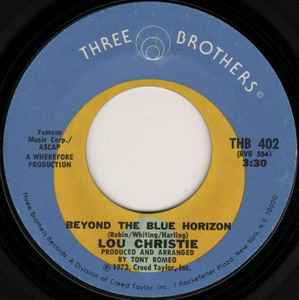 Lou Christie - Beyond The Blue Horizon / Saddle The Wind album cover