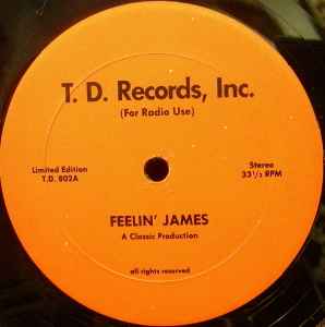 Mr. K - Feelin' James album cover