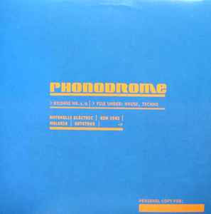 Various - Phonodrome album cover